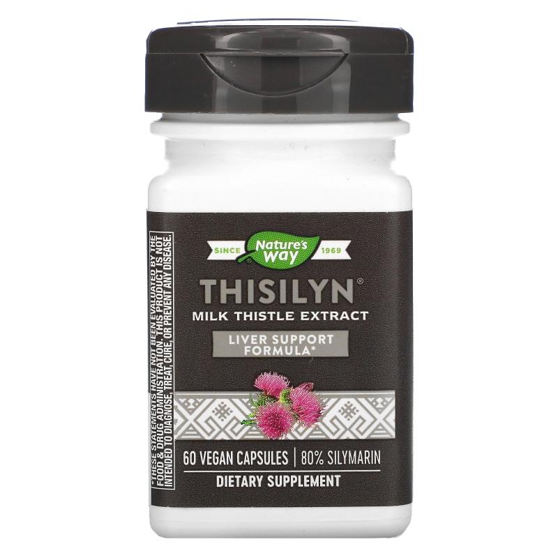 Nature's Way, Thisilyn, Milk Thistle Extract, 60 Vegan Capsules