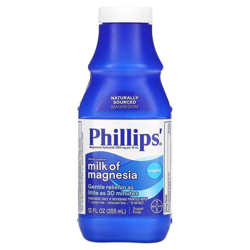 Phillip's Настоящее молоко магнезии оригинальное 12 жидких унций (355 мл)