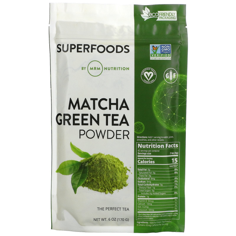 MRM, Raw Matcha Green Tea Powder, 6 oz (170 g)