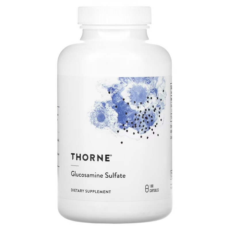 Thorne Research Сульфат глюкозамина 180 капсул на растительной основе