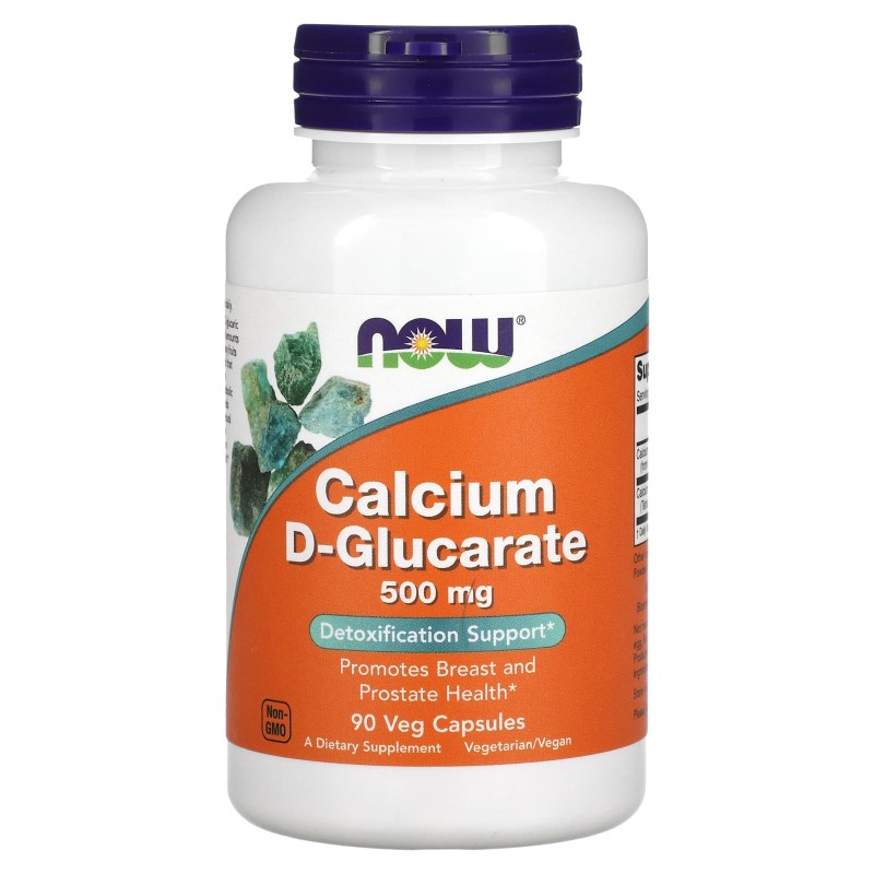 Now Foods, Calcium D-Glucarate, 500 mg, 90 Veggie Caps