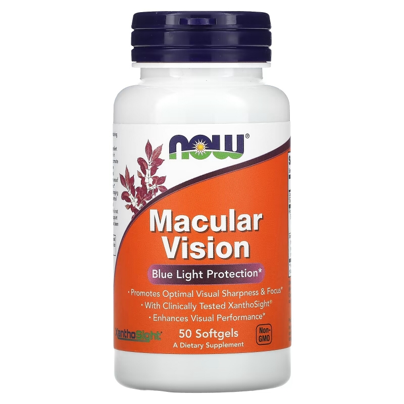 NOW Foods, Macular Vision, 50 Softgels