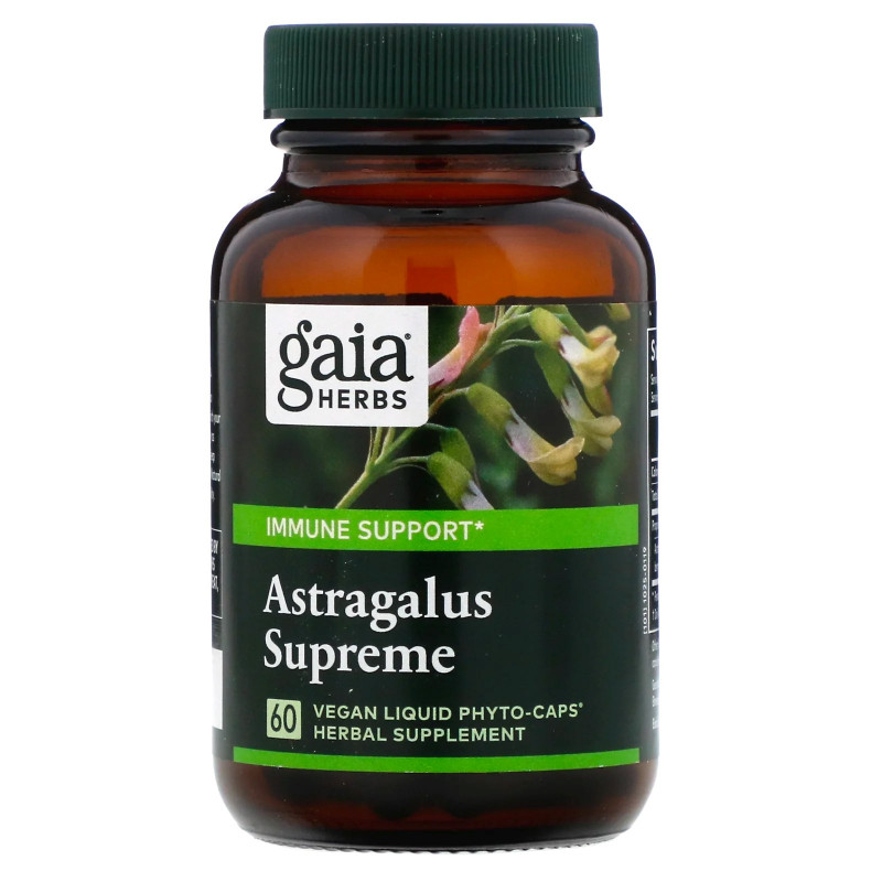 Gaia Herbs DailyWellness астрагал 60 вегетарианских жидких фито-капсул