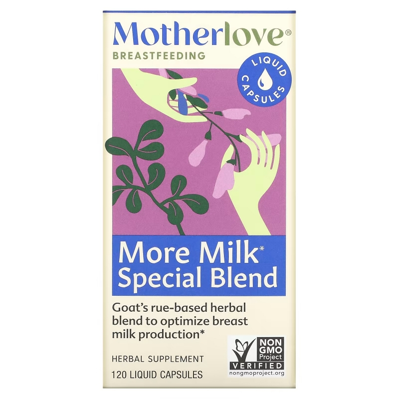 Motherlove More Milk Специальный состав 120 растительных жидких капслул