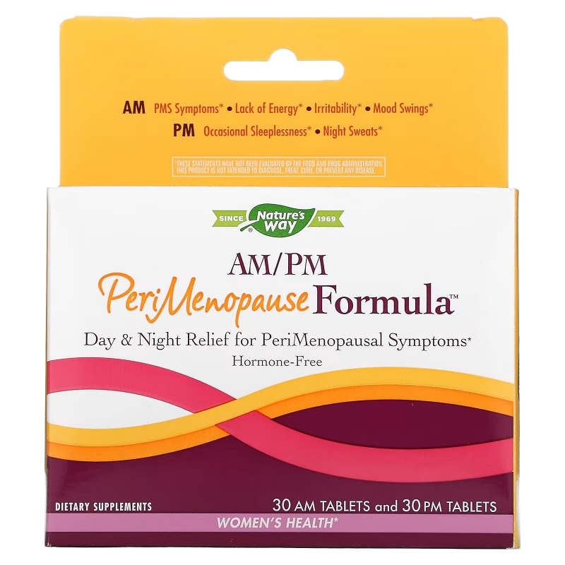 Enzymatic Therapy PeriMenopause Formula AM/PM 60 Tablets