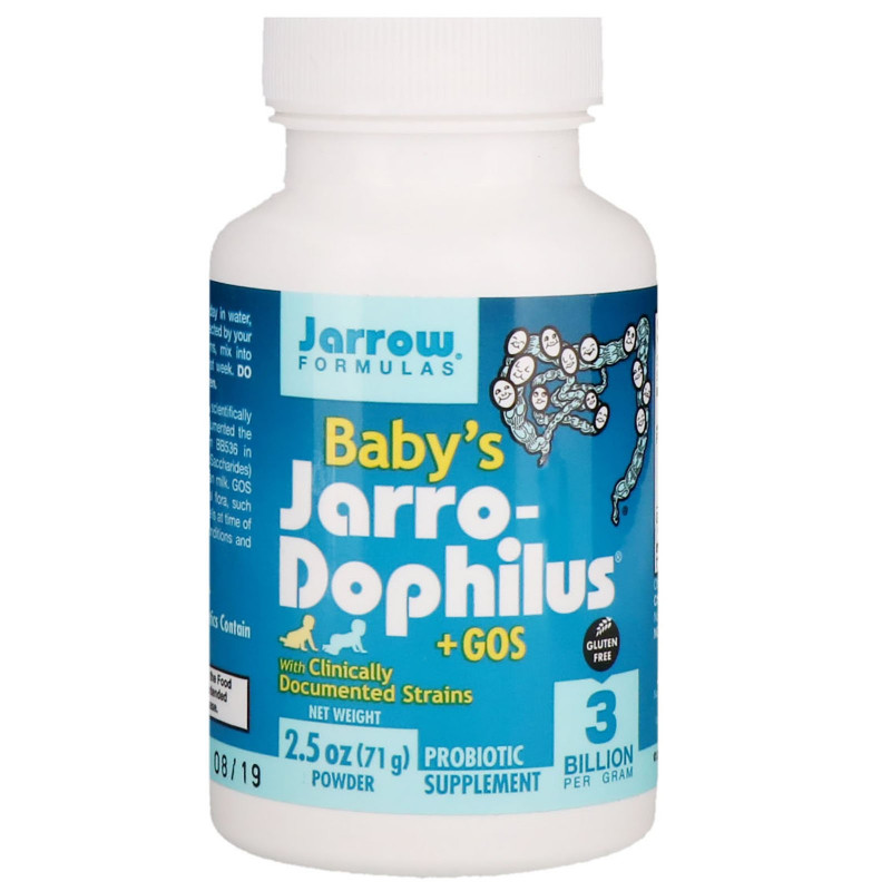 Jarrow Formulas Jarro-Dophilus + FOS для малышей 2.5 унций (71 г)
