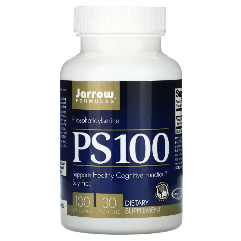 Jarrow Formulas Фосфатидилсерин 100 100 мг 30 капсул