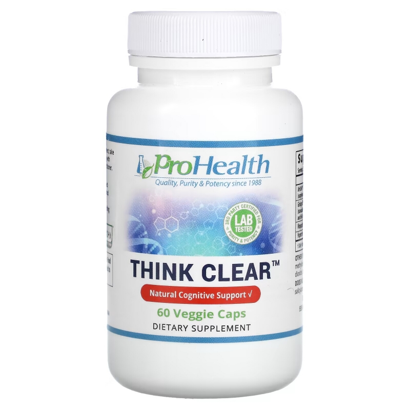 ProHealth Longevity, Think Clear, 60 Veggie Caps