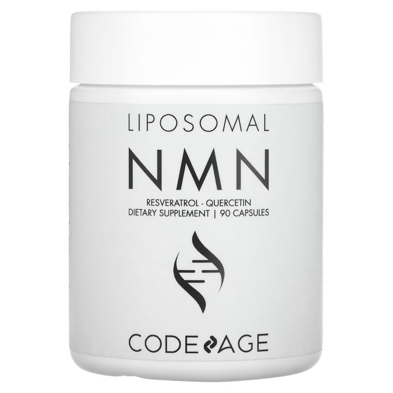 Codeage, Liposomal NMN, Resveratrol, Quercetin, 90 Capsules
