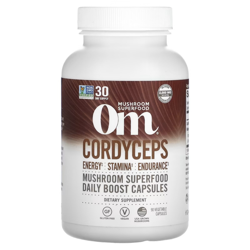 Organic Mushroom Nutrition, Cordyceps, 667 mg, 90 Vegetarian Capsules