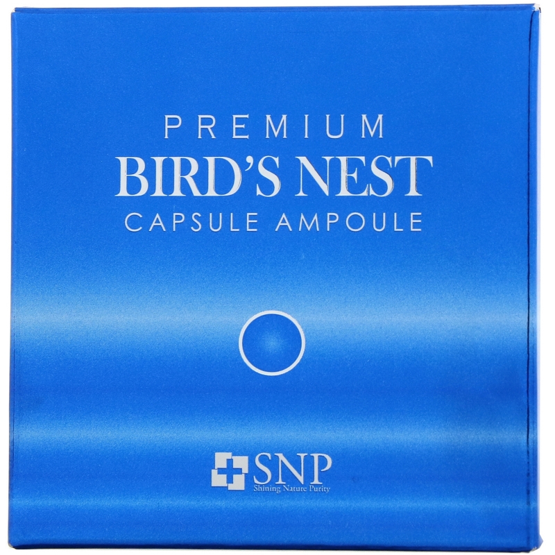 SNP, Premium Bird's Nest, ампульные капсулы с экстрактом ласточкиного гнезда, 30 шт.