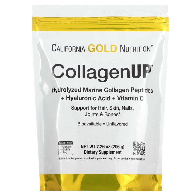 California Gold Nutrition CollagenUP 5000 7.195 oz (204 g)